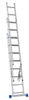 3-dielny rebrík, 3 x 8 priečok
