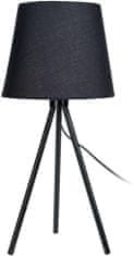 Koopman Stolná lampa 55 cm, čierna