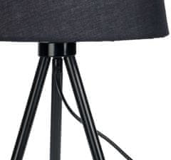 Koopman Stolná lampa 55 cm, čierna