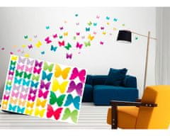 Dimex - Dekoračné nálepky na stenu Motýle - 50 x 70 cm