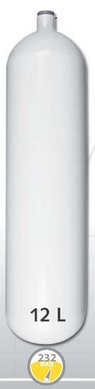 EUROCYLINDER fľaša oceľová 12 L priemer 171 mm (dlhá) 230 Bar