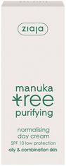 Ziaja Denný krém SPF 10 normalizujúci Manuka Tree Purifying