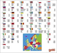 Goki Puzzle na doske - Európa