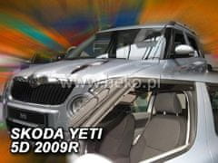 HEKO Deflektory okien Škoda Yeti 2009-2017 (predné)