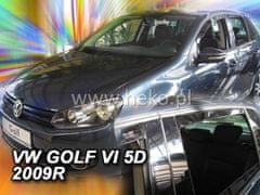 HEKO Deflektory okien VW Golf VI. 2008-2012 (4 diely)