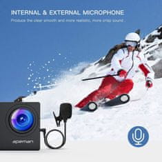 Apeman Odolná digitálna kamera A79, 4K Ultra HD, vodotesné puzdro do 40 m