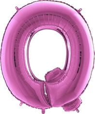 Grabo Nafukovací balónik písmeno Q ružové 102 cm
