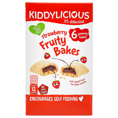 Kiddylicious Koláčiky s jahodovou náplňou 3x (6x22g)