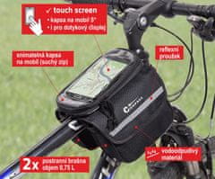 Compass Bike Cyklotaška nad rám obojstranná + PHONE