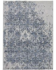 Diamond Carpets Ručne viazaný kusový koberec Diamond DC-JK 3 Silver / blue 120x170