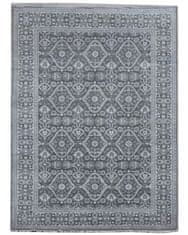 Diamond Carpets Ručne viazaný kusový koberec Diamond DC-HALI B Grey / silver 120x170