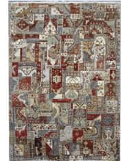 Diamond Carpets Ručne viazaný kusový koberec Diamond DC-PATCH RED MULTI 180x275