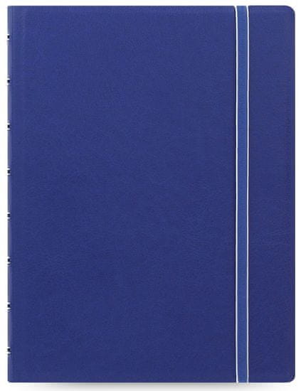 Filofax Blok s bočnou kruhovou spirálou Notebooks A5, modrý, 56 listov.