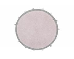 Lorena Canals Pre zvieratá: Prateľný koberec Bubbly Soft Pink kruh 120x120 (priemer) kruh