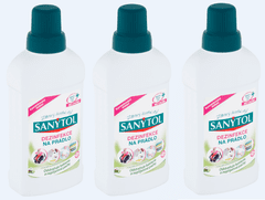 SANYTOL dezinfekcia na bielizeň 500 ml Aloe Vera 3 ks
