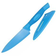 Stellar Kuchársky nôž , Colourtone, čepeľ nerezová, 15 cm, modrý