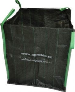 AgroBio Vak na záhradný odpad 70x70x70 cm - zelený