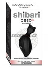 Shibari Beso Black / vibračný stimulátor