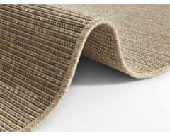 BT Carpet Behúň Nature 104264 Grey / Gold – na von aj na doma 80x150
