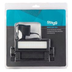 Stagg LED lampička , Skladacia - farba čierna