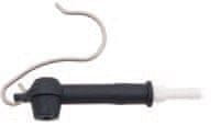BGS technic Adaptér gumový pre odvzdušňovací prípravok s háčikom (hadička 6 mm)