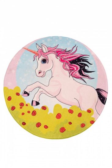 Obsession Detský kusový koberec Juno 478 Unicorn kruh