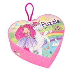 Princess Mimi Puzzle , Princezná a jednorožec, 25 dielikov