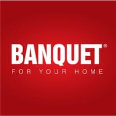 Banquet Banketová súprava príborov z nehrdzavejúcej ocele s plastovým kapitálom rukoväte, 24 ks