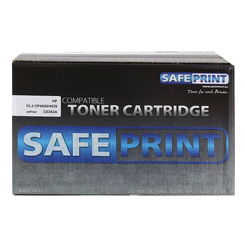 Safeprint Toner yellow | 11000str | HP CE262A | LJ CP4025 / 45, Laserové Tlačiarne | tonery |