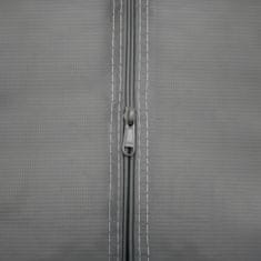 Vidaxl Úložný stan z PVC 4x8 m sivý