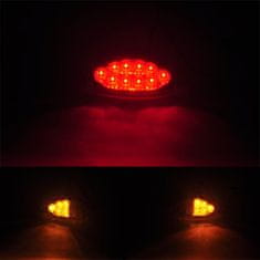 SEFIS Zadné svetlo LED KTM DUKE 2012-2014 číre