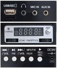 AMC 15 MKII malý ozvučovací systém s náhlavním mikrofonem