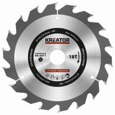Kreator KRT020404 - Pílový kotúč na drevo 140mm, 18T
