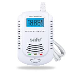Safe Home Kombinovaný detektor CO, horľavých a výbušných plynov SAFE 808COM (zemný plyn)