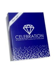 Celebration Flétňa 210ml srdce Crystals D100 box (2KS)