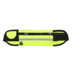 MG Ultimate Running Belt bežecký opasok s držiakom pre fľašu a slúchadlá, zelený