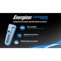 HJ Batéria AA/FR6 ENERGIZER Ultimate LITHIUM 4ks (blister)