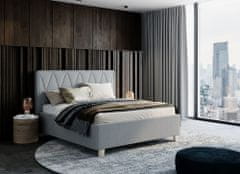 We-Tec Manželská posteľ PETRA 2, 180x200 cm s úložným priestoroM