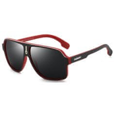 Dubery Alpine 6 slnečné okuliare, Scrub Red Black / Black