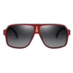 Dubery Alpine 2 slnečné okuliare, Black Red / Gray