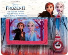 ToyCompany Dárkový set hodinky a peněženka Frozen 2 Ľadové kráľovstvo
