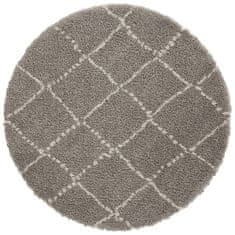 Mint Rugs AKCIA: 160x160 (priemer) kruh cm Kusový koberec Allure 102752 Grey/Cream 160x160 (priemer) kruh