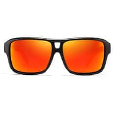 KDEAM Bayonne 13 slnečné okuliare, Black / Orange
