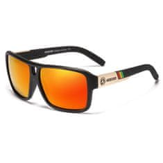 KDEAM Bayonne 13 slnečné okuliare, Black / Orange