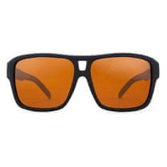 KDEAM Bayonne 5 slnečné okuliare, Black / Brown