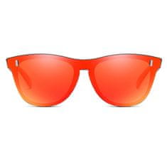 KDEAM Reston 5 slnečné okuliare, Black / Red