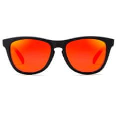 KDEAM Canton 2 slnečné okuliare, Black / Red