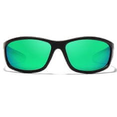 KDEAM Forest 6 slnečné okuliare, Black / Green