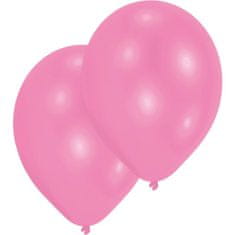 Amscan Latexové balóniky ružové 10 ks 27,5 cm