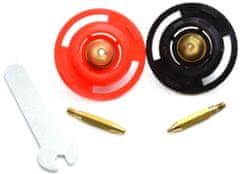 GEKO Striekacia maliarska pištoľ, 400 W, nádobka 800 ml, tryska 1,8 a 2,5 mm, GEKO
